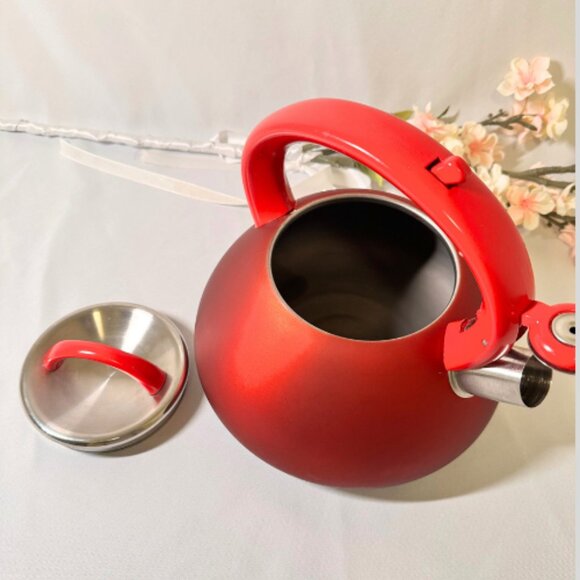 Primula Red Hot Whistling Tea Kettle - Picture 6 of 12
